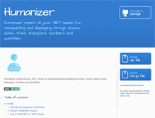 Tablet Screenshot of humanizr.net